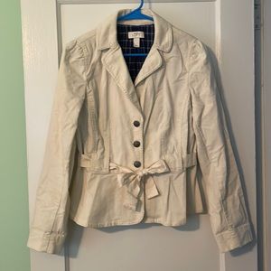 LOFT cute Corduroy light jacket!